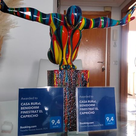 Casa Rural Benidorm Finestrat El Capricho Εξωτερικό φωτογραφία